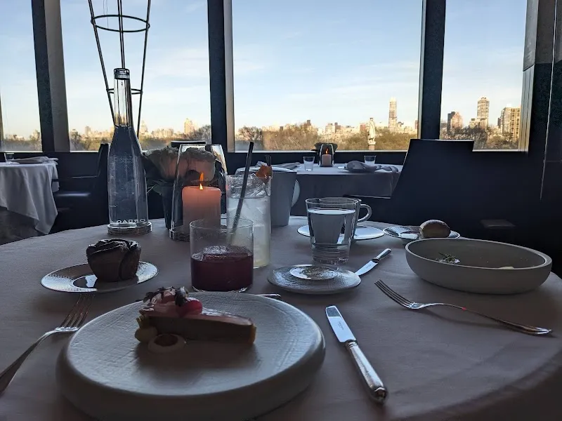 A meticulously plated course from Per Se's tasting menu