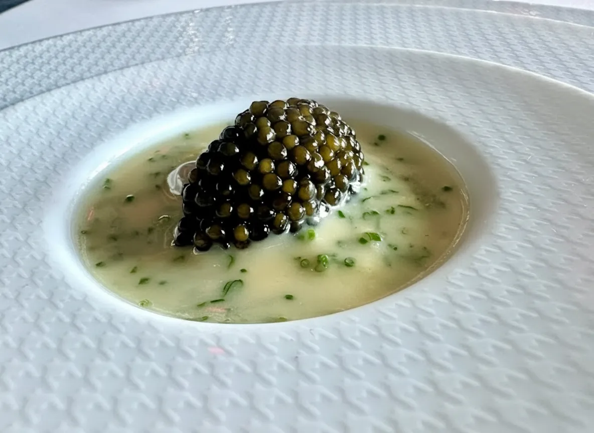 A course from the Per Se tasting menu